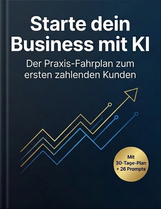 E-Book: Starte dein Business mit KI — der erste Baustein von Machbarei